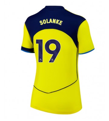 Tottenham Hotspur Dominic Solanke #19 Tredjetrøje Dame 2025-26 Kortærmet